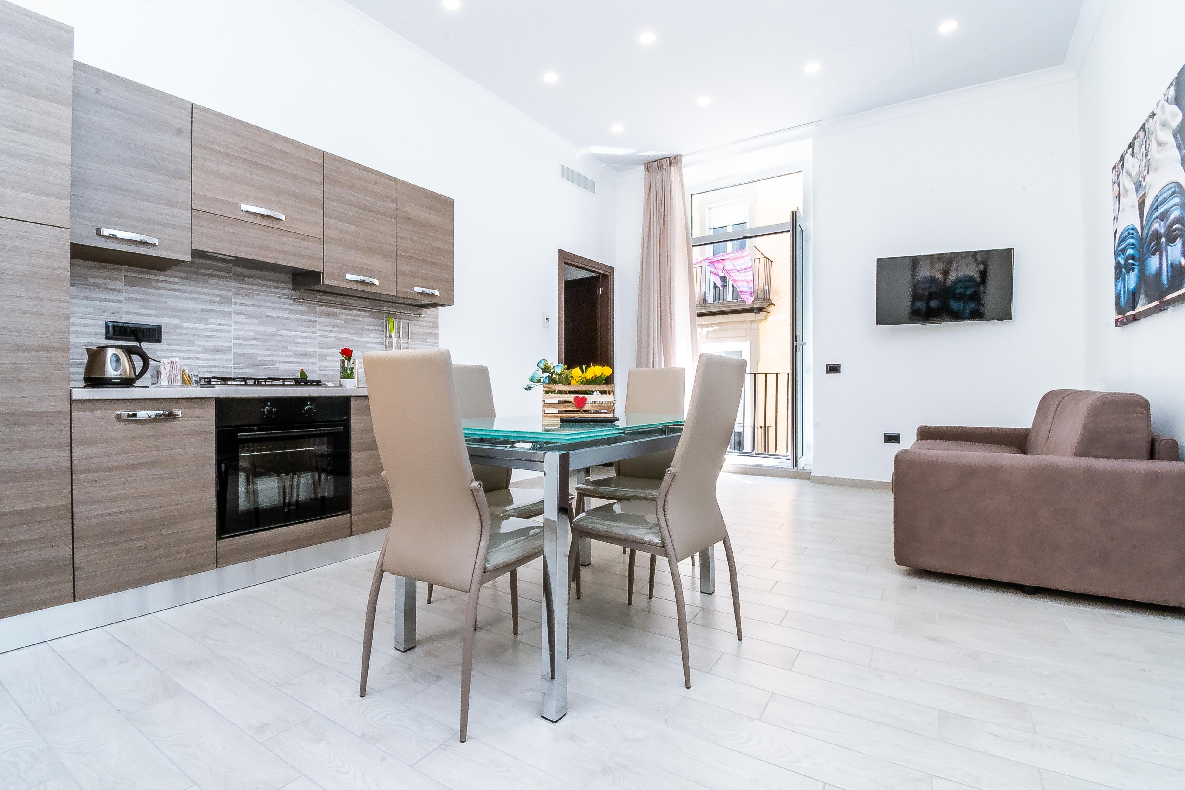 Palazzo Settembrini 49 Aparthotel Napoli Bagian luar foto
